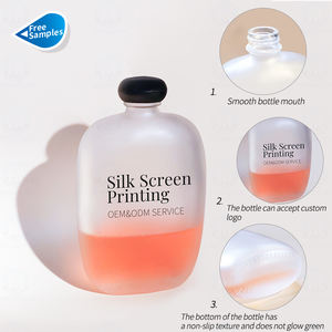 4oz 7oz 8oz 16oz 350ml Verre vide mat clair Jus de lait bouteille de whisky bouteille de boisson en verre avec vis <span class=keywords><strong>Capc</strong></span> - Product Image 6