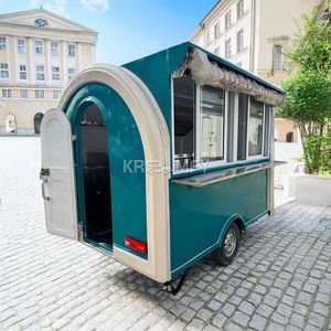 Oven Kiosk <b>Coffee</b> Shop Vending <b>Cart</b> Bbq With Porch Truck Pizza Trailer Small Food Trucks <b>For</b> <b>Sale</b> - Product Image 5