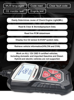 Nuevo Escáner OBD2 KW310, Herramienta de Diagnóstico para Automóviles con 1 Año de Garantía, Analizador de Motores Diésel y Gasolina, Lector de Códigos de Error
