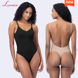 Strong Compression Cinches Smooths Tummy Shapewear Corset Seamless Sculpt Thong Bodysuit Shapewear