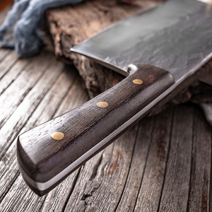 Thép không gỉ giả mạo cực kỳ sắc nét nhiệm vụ nặng nề 8 ''butcher xương Chopper dao dao nhà bếp - Product Image 5