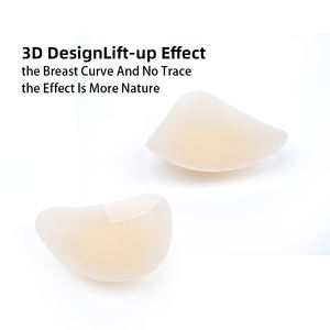 Cache-tétons triangulaires en silicone, effet liftant, réutilisables, invisibles, adhésifs pour la poitrine, effet lifting cutané - Product Image 2