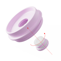Vente chaude 18oz gobelet maigre mat à double paroi en vrac sans BPA avec couvercle en paille en plastique vente en gros à chaud
