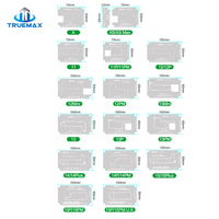 Kit de 21 pièces pour plateforme de reboulage de niveau intermédiaire Relife RL-601T pour iPhone, outil de réparation par soudure, ensemble de moules