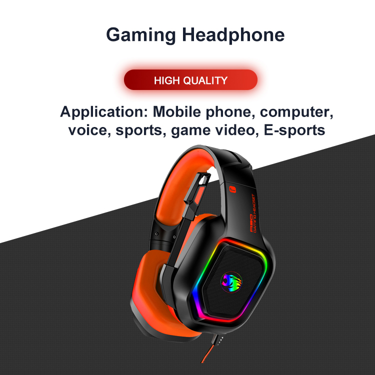 Высококачественные спортивные игровые компьютерные проводные наушники OEM с разъемом 3,5 мм, проводные Игровые наушники, наушники для игр