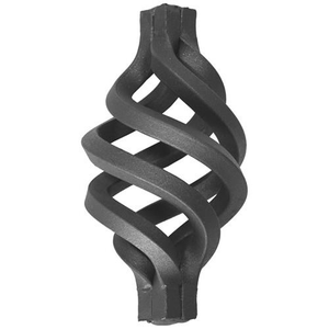 Balaustre in Ferro Battuto Ornamentale, Cestini in Ferro Battuto, Griglie per Scale, Nido d'Uccello - Product Image 3