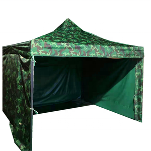 Toldos Carpas 3x3m Venta al por mayor <span class=keywords><strong>Toldo</strong></span> Tienda Acampar al aire libre Gazebos Plegable Impermeable Camuflaje Tienda de lona - Product Image 1