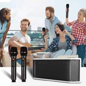 Di động loa karaoke hoạt động với chức năng DSP UHF Micro không dây BT kết nối điện thoại kim loại xây dựng - Product Image 5