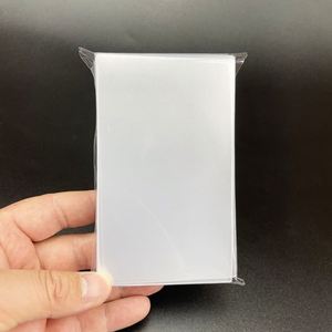 FX Nouvelles pochettes transparentes pour cartes de sport, taille personnalisée, couleur unie, ajustement parfait, finition mate dépolie, pour cartes de jeu et de collection, avec clip en plastique - Product Image 5