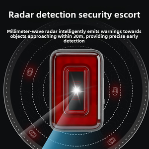 TOSUOD Lumière de vélo <span class=keywords><strong>Radar</strong></span> Feu arrière Capteur intelligent Lumière de nuit pour vélo de <span class=keywords><strong>route</strong></span> et VTT - Product Image 4