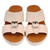 Sandales arabes originales personnalisées SHIKOL en cuir exotique pour hommes, fabriquées à la main, fournisseur, fabricant en gros, plage, vacances