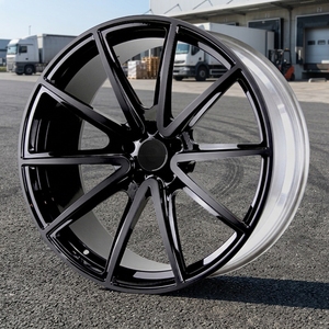 عجلات جينلانج 5x112 من سبائك الألومنيوم المطروقة المطلية بالزنك مع ضمان لمدة 3 سنوات، عجلات بديلة مقاس 18 بوصة <span class=keywords><strong>20</strong></span> مم متعددة الأذرع ET10 - Product Image 1