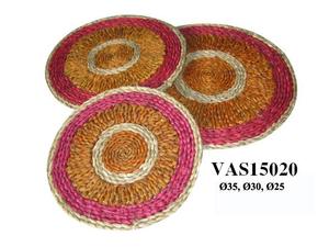 Wholesale New Products Custom Vietnam <b>Seagrass</b> Table <b>Placemats</b> Woven Rattans <b>Placemats</b> New Design - Product Image 3