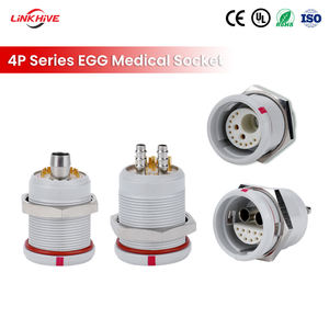 موصلات ZGG ذاتية القفل من البلاستيك المخصص من سلسلة 4P، صناعة صينية، مقابس وموصلات دائرية ملونة للاستخدامات الطبية - Product Image 2