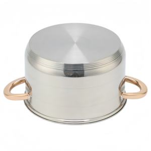 <span class=keywords><strong>Set</strong></span> di Pentole in Acciaio Inox con Coperchi, Aspetto Raffinato, Multifunzione, Base Rinforzata, per Zuppe e Brodi - Product Image 5