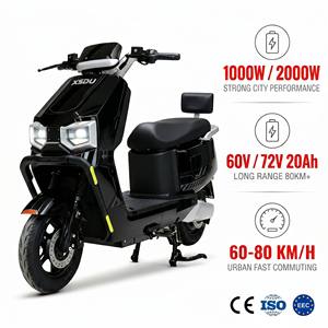 Moto intelligente 3000w offrant une vitesse de 80 km/h, une autonomie de 150 km et des couleurs personnalisables Ns116 1. Performances à couple élevé & - Product Image 1