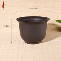 Pots de fleurs en résine pour orchidées et succulentes, style contemporain, style chinois, contrôle des racines, écologiques, pour salon et bureau