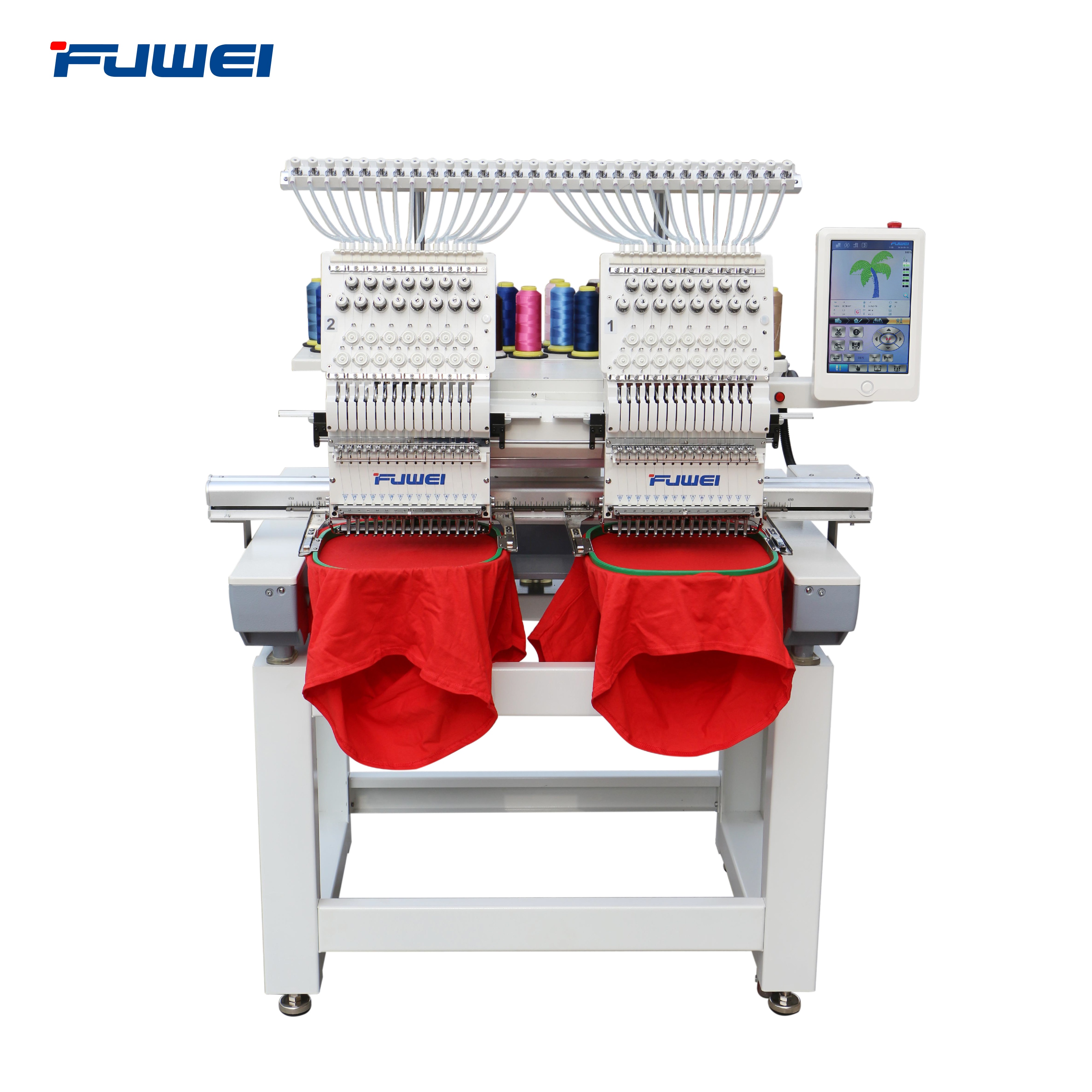 まほうどう 2 Head Wonyo Computerized Embroidery Machine as Well as