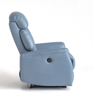 Geeksofa Chaise <span class=keywords><strong>inclinable</strong></span> électrique <span class=keywords><strong>en</strong></span> <span class=keywords><strong>cuir</strong></span> ou <span class=keywords><strong>en</strong></span> tissu, à bascule et pivotante, pour meubles de salon, Chine - Product Image 4