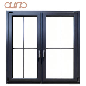 OUNA 6063 T5 Profil de fenêtre à battant en aluminium à rupture thermique <span class=keywords><strong>avec</strong></span> verrouillage multipoint <span class=keywords><strong>et</strong></span> ouverture à 90 degrés - Product Image 4