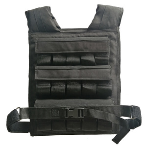 Gilet lesté réglable en nylon robuste FDFIT, <span class=keywords><strong>veste</strong></span> de fitness respirante pour hommes et femmes, entraînement à domicile, course à pied, crossfit - Product Image 3