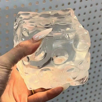 Jouet Squishy en Gros de 7 cm en Forme de Bloc de Fromage Sucré à la Maltose, Jouet Sensoriel Anti-Stress à Presser pour Enfants