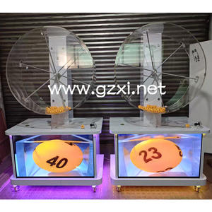 Schermo di visualizzazione della fotocamera ad alta definizione 2000 macchina meccanica della lotteria 500 palla <span class=keywords><strong>Bingo</strong></span> <span class=keywords><strong>Set</strong></span> di giochi con chip - Product Image 2