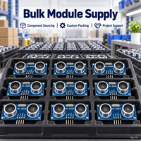 Module de capteur de distance ultrasonique HC-SR04 HCSR04 SR04 3.3V 5V pour évitement d'obstacles de robots et projets STEM – Vente en gros
