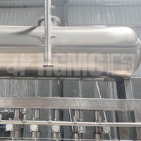 Machine de remplissage automatique de canettes en métal HG avec contrôle PLC pour bières, boissons et liquides, précision 6 mm, longue durée de vie