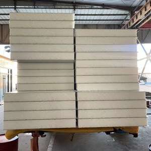 Panneau sandwich en <span class=keywords><strong>bois</strong></span> EPS <span class=keywords><strong>de</strong></span> conception moderne, nouveau matériau pour <span class=keywords><strong>toiture</strong></span>, pour utilisation en entrepôt, fabriqué en Chine - Product Image 4