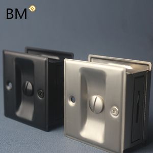 Kunci pintu saku pintu gudang geser rongga tahan karat Satin - Product Image 3