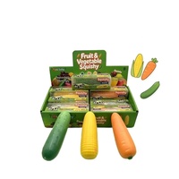 Jouet anti-stress créatif en caoutchouc souple à rebond lent, en forme de légume croustillant, pour la relaxation et la décompression