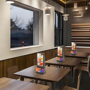 Lecteur publicitaire LCD <span class=keywords><strong>de</strong></span> bureau le plus vendu FYD-06 Affichage numérique à double écran pour magasin, restaurant, hôtel - Product Image 5