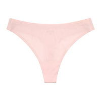Sous-vêtements féminins personnalisés avec logo, en nylon et élasthanne, taille basse, séchage rapide, respirants, sans couture, OEM ODM