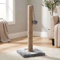 Meilleures ventes : Arbre à chat compact et vertical, gain de place, style moderne, idéal pour les petites maisons, appartements et cafés pour animaux.