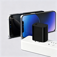 Cargador Rápido Universal de 30W con Puerto Tipo-C, PD, QC3.0, SCP, a Prueba de Fuego, con Enchufe Estadounidense y Protección Contra Cortocircuitos para Teléfonos Móviles