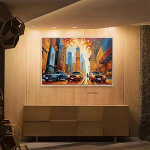 سعر الجملة ديكور المنزل المشهد سميكة محكم اليدوية سكين اللوحة الزيتية - Product Image 2