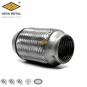 2.75 inch 70 mm ss 304 stainless steel automobile exhaust pipe high quality flexible exhaust pipe for diesel engines