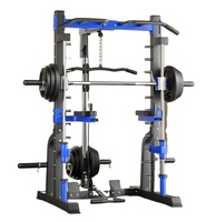 Dispositivo de entrenamiento integral multifuncional para el hogar, equipo de fitness para el hogar, máquina de sentadillas profundas y soporte de empuje