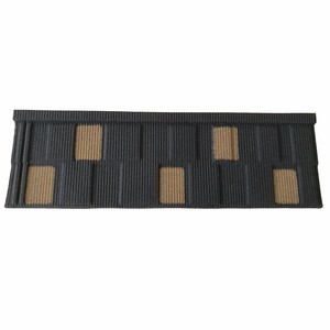 Stone Coated Metal Roof <strong>Shingles</strong> Lightweight Decorative Waterproof Fireproof Roofing Panel for Residential Villa Building - Product Image 3