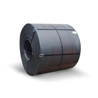 Bobine d'acier au carbone laminé à chaud de largeur standard 1250 mm 1500 mm, surface noire, bande d'acier HR, plaque métallique en bobine, qualité supérieure