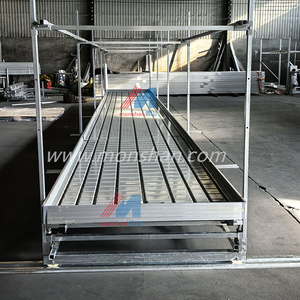 Table de croissance verticale V Track Trellis Posts Rolling Tables - Product Image 1