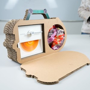 Boîtes rigides en nid d'abeille biodégradables et recyclables personnalisées, laminage mat, emballage créatif pour bocaux en verre, nid d'oiseau - Product Image 4