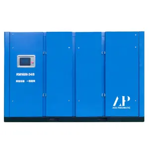 Tiết kiệm năng lượng 37kw50hp55kw75hp hai giai đoạn nam châm vĩnh cửu chuyển đổi tần số máy nén khí trục vít công nghiệp là tốt nhất