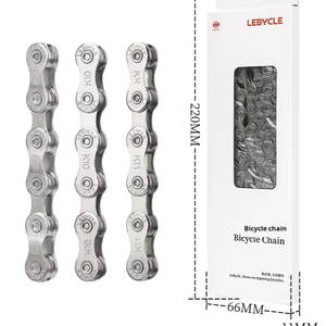 Chaîne <span class=keywords><strong>de</strong></span> vélo <span class=keywords><strong>de</strong></span> <span class=keywords><strong>route</strong></span> et VTT anti-rouille en gros 1/2x11/128 pouces 7-12 vitesses pour transmission <span class=keywords><strong>de</strong></span> cycle 21 24 27 30 vitesses Expédition rapide - Product Image 1