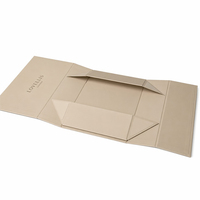 Boîte en carton rigide pliable magnétique personnalisée avec logo de luxe pour cosmétiques, gloss à lèvres, bijoux, cadeaux, vêtements, emballage