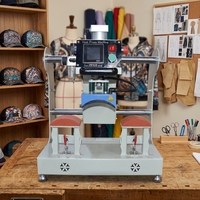 Presse à chaud électrique double station Allprint certifiée 8*15cm de qualité supérieure, nouvelle pour casquettes de baseball et de pêcheur