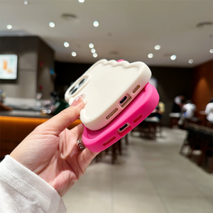 เคสโทรศัพท์แบบซับลิเมชั่นลายคลื่นขายส่ง สำหรับ iPhone XS Max, 11, 12, 13, 14, 15, 16, 17 Air และเคส iPhone 17 Pro Max สีดำ ทำจากซิลิโคน - Product Image 5