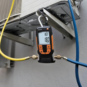 Manómetro digital de vacío/micrómetro Testo 552 original y nuevo con resolución de 1 micrón, 2 pilas AA, Testo 552 original - Product Image 6
