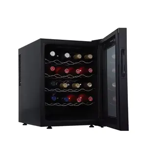 20 botellas de enfriador de vino refrigeración automática por refrigerador gabinete de vino eléctrico de alta calidad